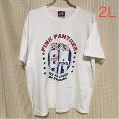 【PINK PANTHER】ピンクパンサー Tシャツ 2L 美品...