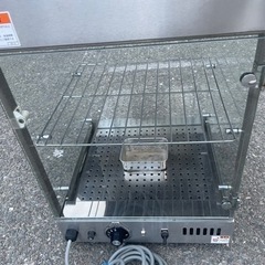 ■中古品 マルゼン ホットショーケース 2009年 400ｘ400ｘ600㎜ 100Ｖ 60Hz専用 動作問題なし■