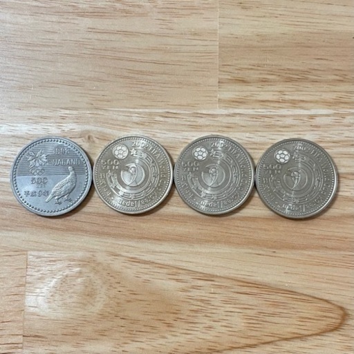 記念硬貨　1998年　長野オリンピック　2002年　日韓ワールドカップ