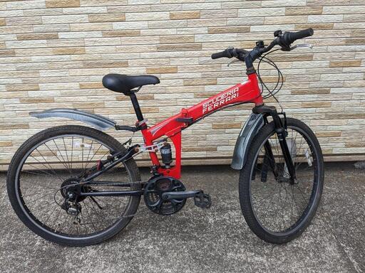 中古自転車MTB6段 変速26 インチ ライト無し 軽整備済み 防犯登録対応 町田市 相模原市 SO189