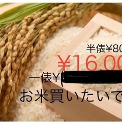お米農家さんからお米を買いたいです。