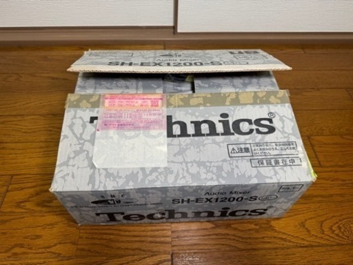 Technics DJセット SK-1200MK3 SH-EX1200 Technics ターンテーブル SL