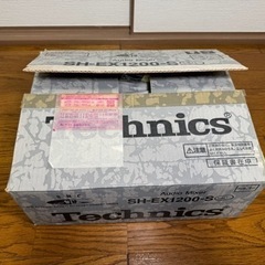 Technics DJセット　SK-1200MK3 SH-EX1200