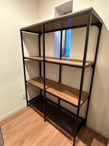 IKEAフィエルボ シェルフユニット　100x136 cm　ブラック 美品IKEA IKEA FJÄLLBO フィエルボ FJÄLLBO フィエルボ シェルフ
