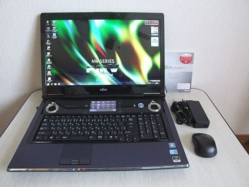 高速SSD480GB搭載　大画面18.4型フルHD Core i3 8GB　富士通 FMV-BIBLO NW/G90　ノートパソコン　 (4142 )