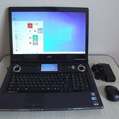 高速SSD240GB搭載 大画面18.4型フルHD Core i5 富士通 FMV-BIBLO NW