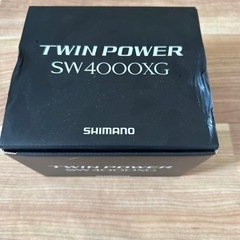 シマノ 21ツインパワー 4000XG リール 釣り道具 箱付き