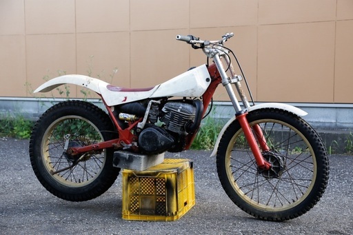 ヤマハ　TY250 スコティッシュ　38Vトライアルレーサー　エンジン実動 レストア用車輌 千葉から