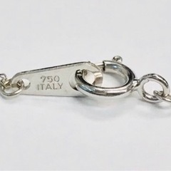 78,000円 K18/PT900　ハートモチーフ　ダイヤモンド　ネックレス　D0.52ct