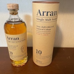 新品】希少品　THE ARRAN(アラン) 10年　ウイスキー700m