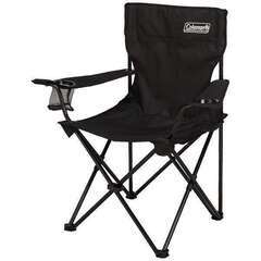 【キャンプ用未使用品・コールマン/Coleman】 アームチェア（ブラック/ワイン）２セット＋コンパクト折り畳み式テーブル＜2万円相当・お届け無料＞