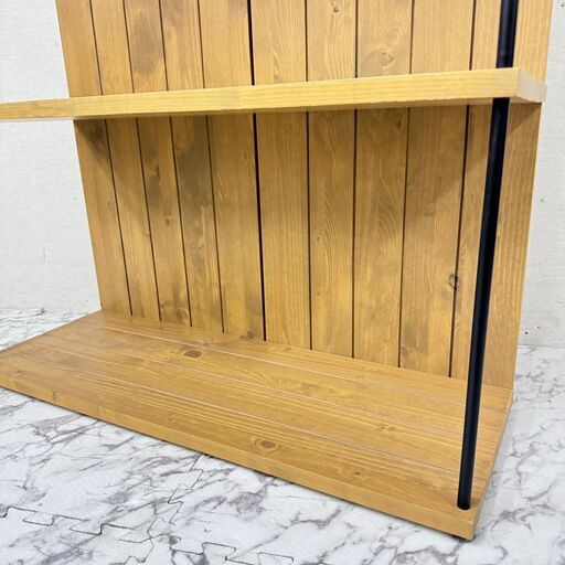 W 17670 NITORI 木製 5段ラックシェルフ ◇大阪市内・東大阪市他 6,000