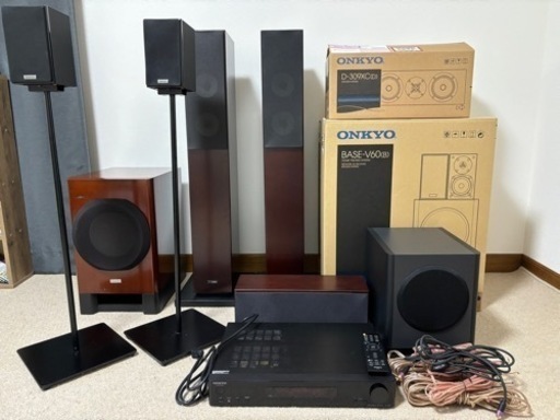 スピーカー・ウーファー ONKYO D-109XM SWA-V60 BASE-V60 ONKYO D-109XM SWA-V60 BASE-V60