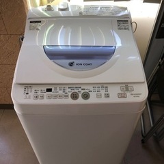 引き取り決定　SHARP洗濯機5.5kg