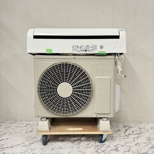 17666  HITACHI ルームエアコン 2019年製 6畳 ◆大阪市内・東大阪市他 6,000円以上ご購入で無料配達いたします！◆ ※京都・高槻・枚方方面◆神戸・西宮・尼崎方面◆生駒方面、大阪南部方面　それぞれ条件付き無料配送あり！