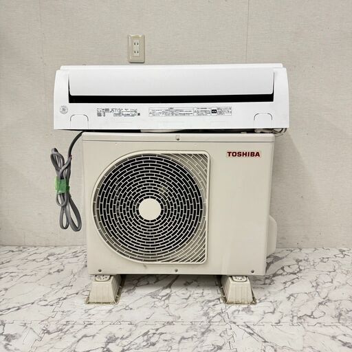 17665  TOSHIBA ルームエアコン 2020年製 6畳 ◆大阪市内・東大阪市他 6,000円以上ご購入で無料配達いたします！◆ ※京都・高槻・枚方方面◆神戸・西宮・尼崎方面◆生駒方面、大阪南部方面　それぞれ条件付き無料配送あり！