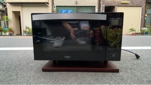 HAIER   電子レンジ2021年製18ℓ使いやすいフラットタイプ