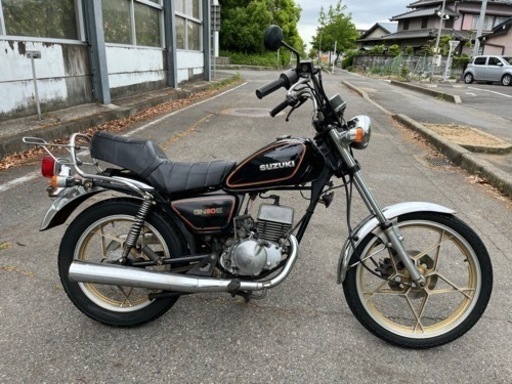 希少絶版車！GN80E　２スト　国内　１９８１年　愛知から