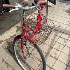古い自転車(ブリヂストン26インチ) 