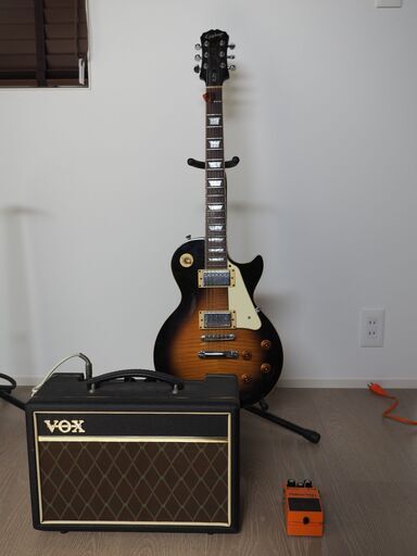 【中古】Epiphone エピフォン エレキギター レスポール ビンテージサンバースト