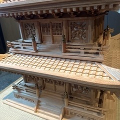 五重塔木製模型