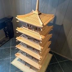 五重塔木製模型
