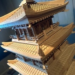 五重塔木製模型