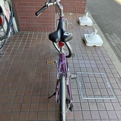 20インチ　ルイガノLOUIS GARNEAU　MV1　ミニベロ　軽量アルミフレーム　7speed　パープル 