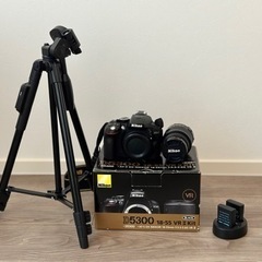 Nikon d5300 18-55 VR2 kit BLACK