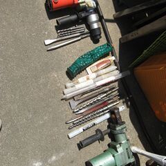 ハンマードリル2台作動品