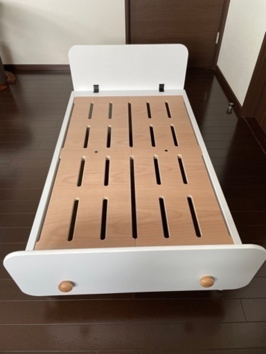 子供用品 ベビー用品　寝具　キッズベッド　子供用ベッド　ホップル　天然木