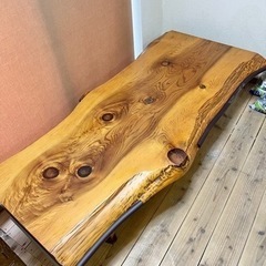 座卓テーブル　木目　ローテーブル