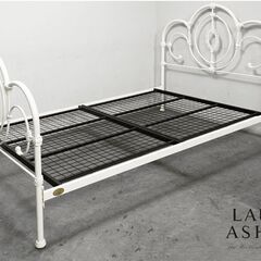 【決まりました】【地域限定配送可】★ローラアシュレイ ダブルベット サマセット フレームのみ