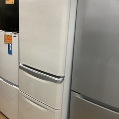 三菱ノンフロン3ドア冷凍冷蔵庫 MR-C34R-W  リサイクル...