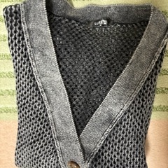 編み編みカーディガン