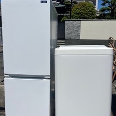 福岡市配送設置無料　高年式冷蔵庫、洗濯機セット 21年製