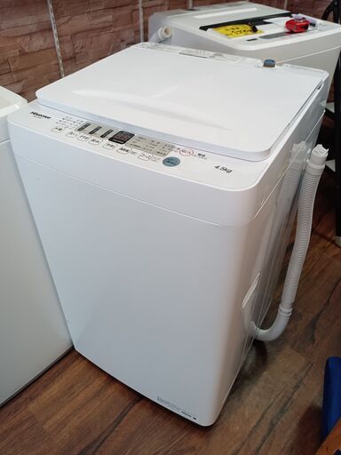Hisense　洗濯機　4.5㎏　HW-T45F　2021年製　■買取GO‼　栄和店