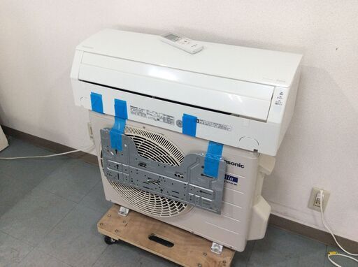 （6/16受渡済）YJT8678『安心30日間保証付』【Panasonic/パナソニック 6畳用エアコン】美品 2022年製 エオリア CS-222DJL-W 家電 冷暖房 エアコン 壁掛型