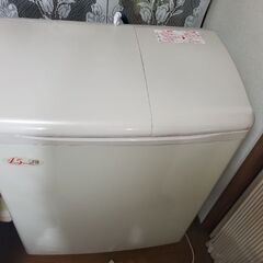 日立　二層式　洗濯機　4.5キロ　2018年製品