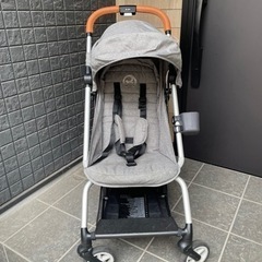 cybex サイベックス イージーS グレー×ブラウンハンドル