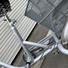 車庫保管　３段変速スイング機能三輪自転車　natural flow