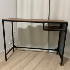 IKEAデスク, 机, ブラック, 100x36cm