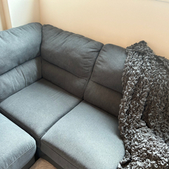 今だけ出品‼️】L字 L型 ソファー ネイビー ハイバック 4人掛け おしゃれ