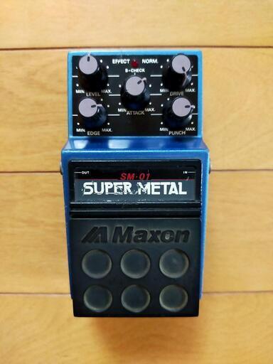 Maxon SM−01 maxon sm-01 JRC4558D 2基搭載 maxon sm-01 JRC4558D 2