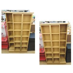 フナモコ moco スライド式本棚 高さ180×幅88×奥行45㎝ 書棚