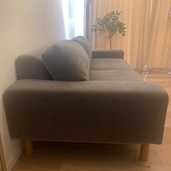 グレーソファ美品seiveのbulge  