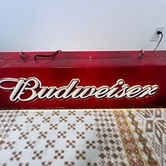 Budweiser プールバーライト　ビンテージ　