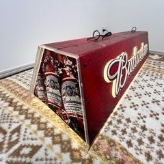 Budweiser プールバーライト　ビンテージ　