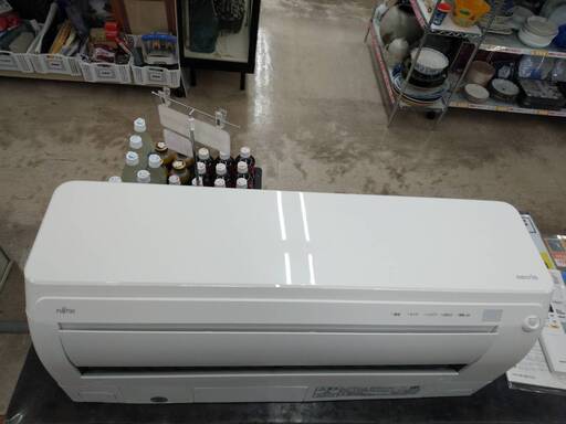 お買い得富士通 FUJITSU 2021年製 2.2kwルームエアコン 自動お掃除2511