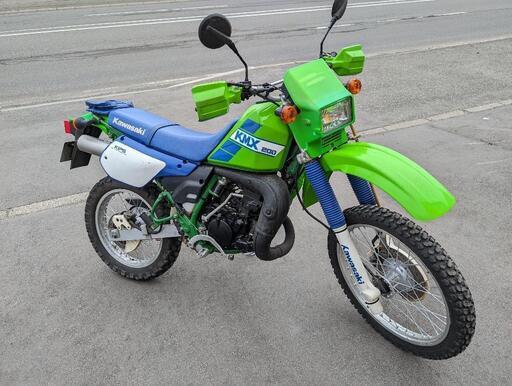 カワサキ KMX200 書類有  2サイクル オフロード 旧車